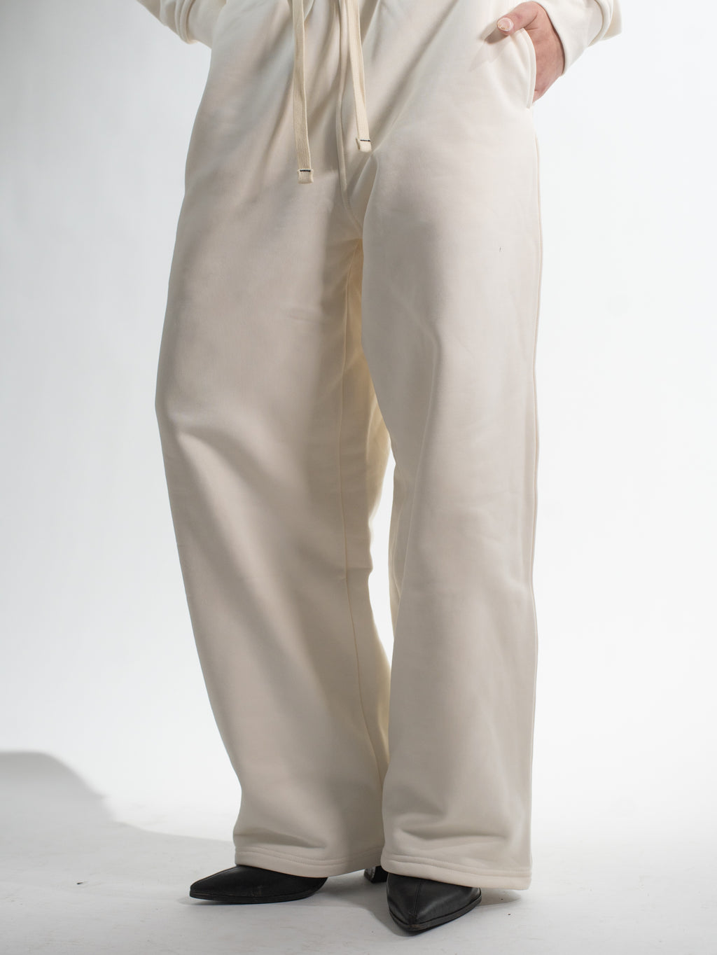 Type 2.0 - Signature Sweatpants, White Vanilla