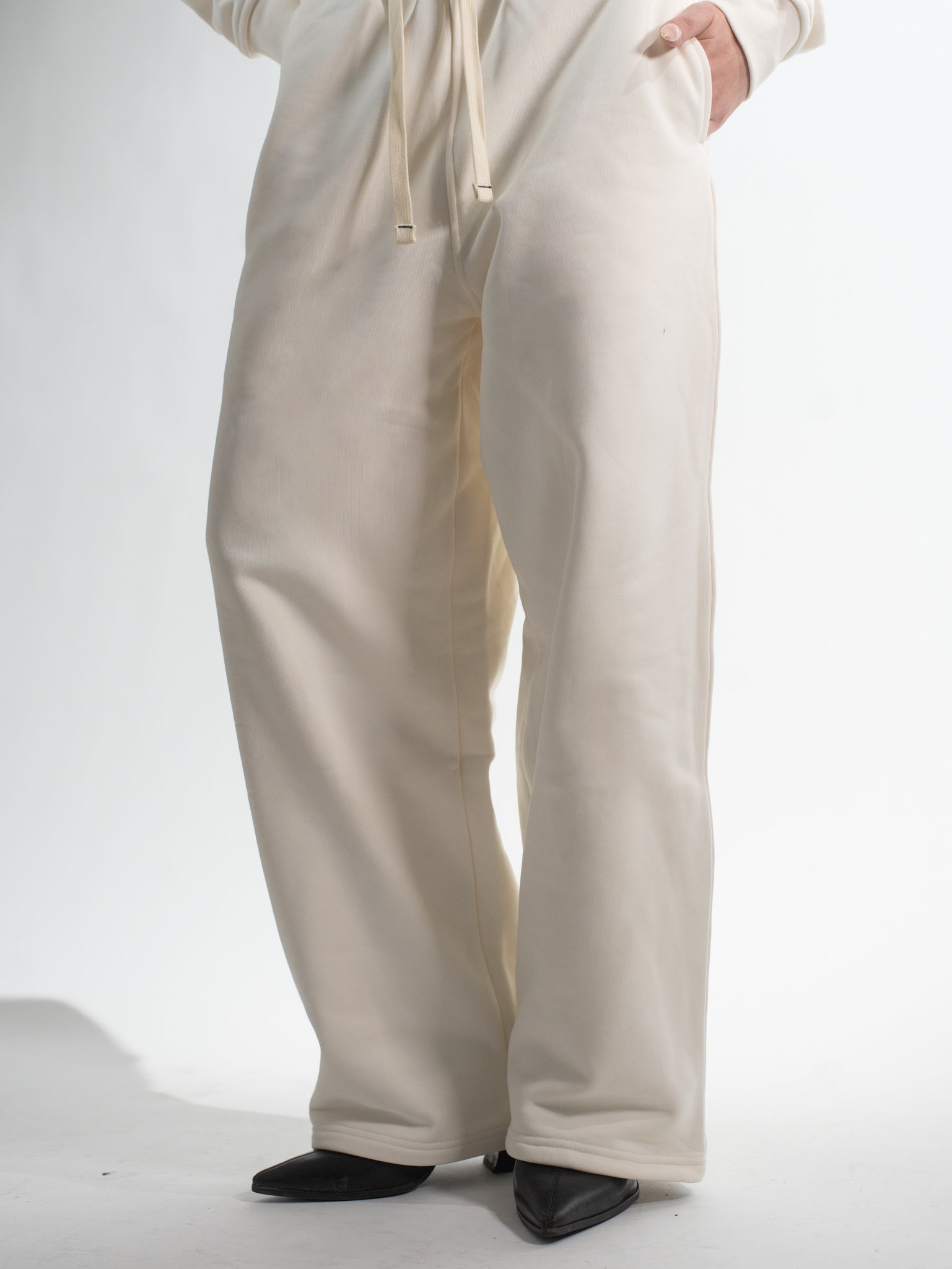 Type 2.0 - Signature Sweatpants, White Vanilla