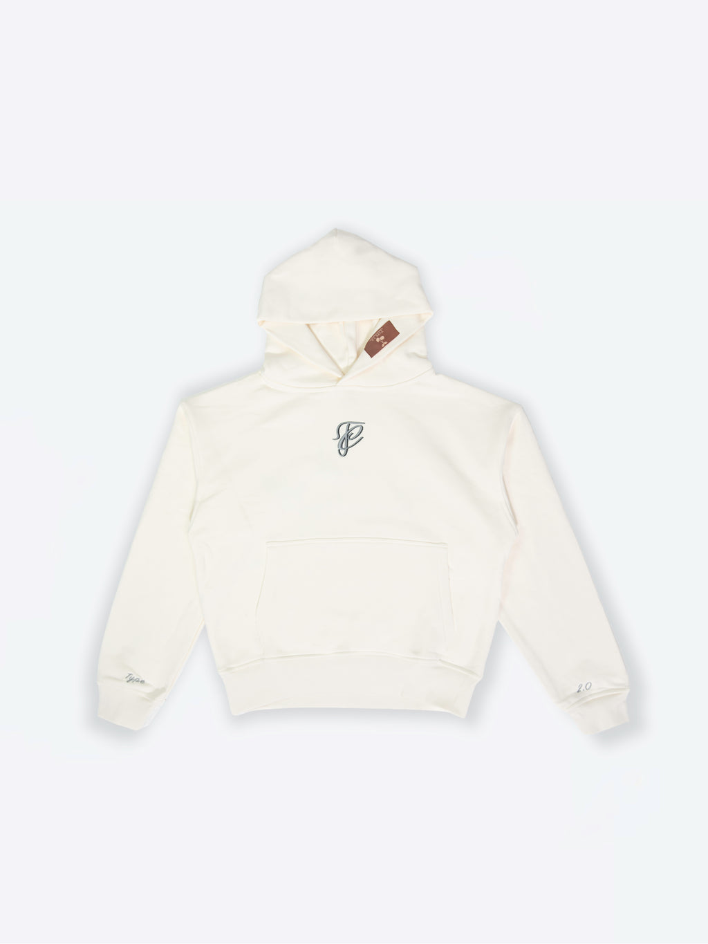 Type 2.0 - Signature Hoodie, White Vanilla