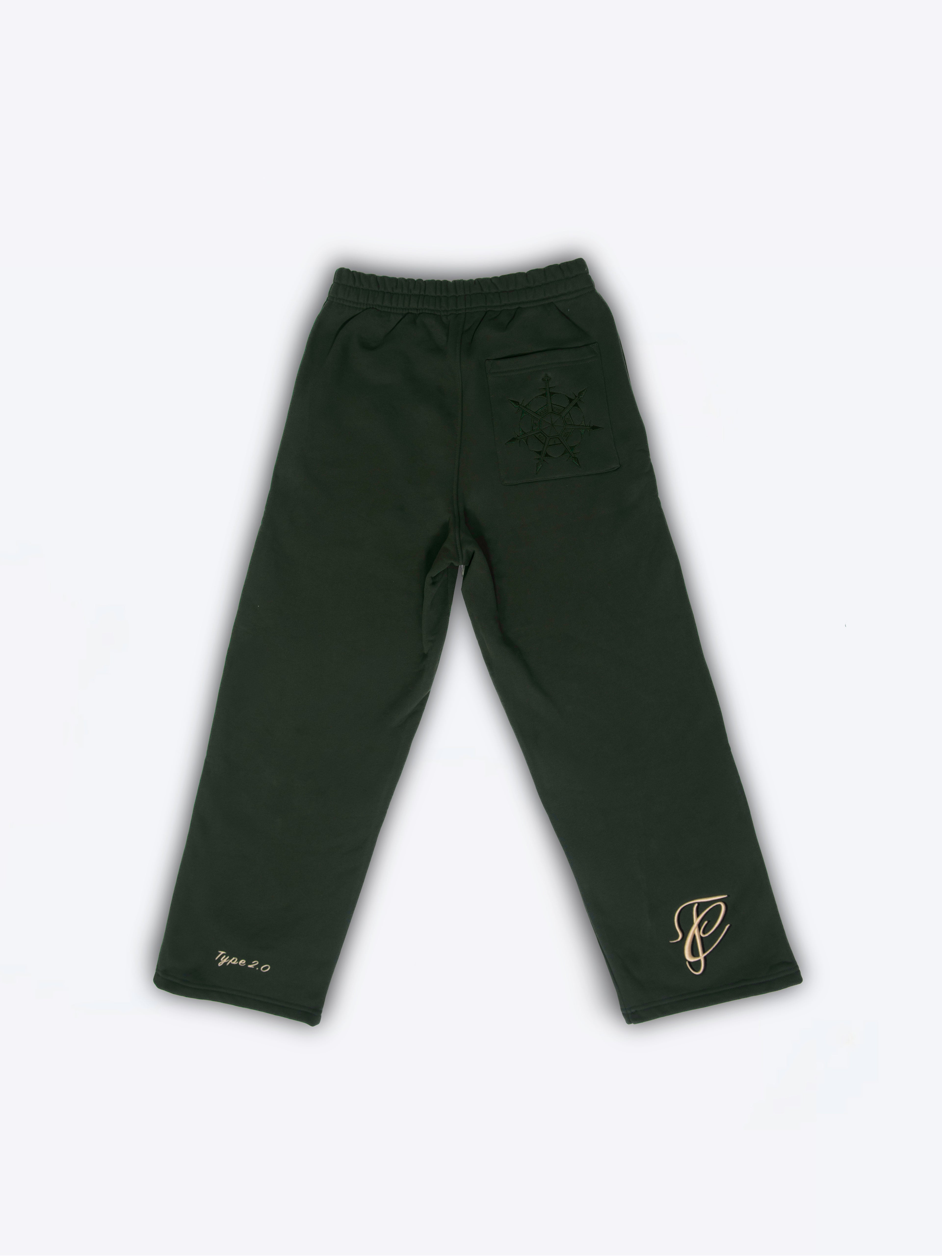 Type 2.0 - Signature Sweatpants, Dark Matcha