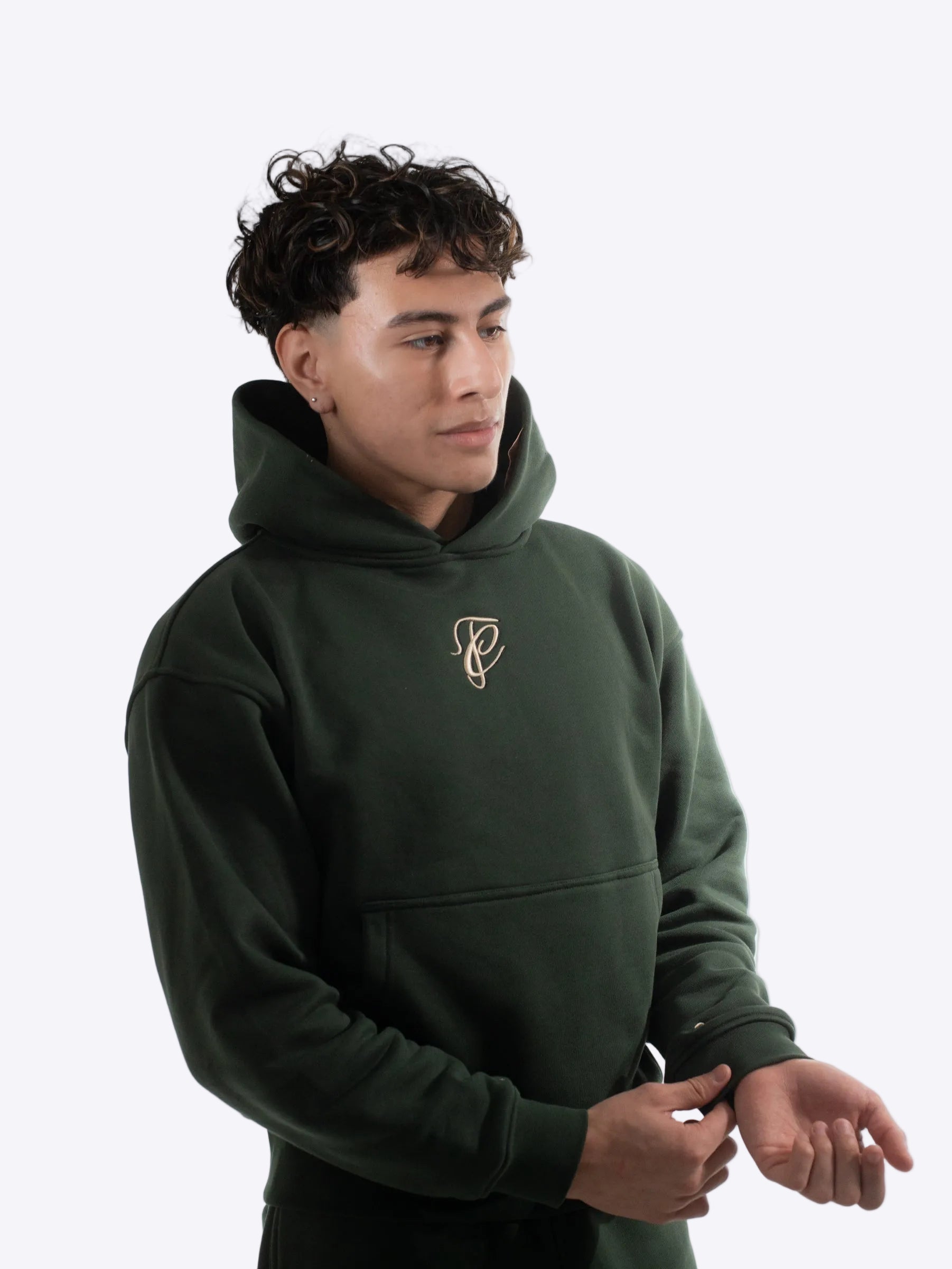 Type 2.0 - Signature Hoodie, Dark Matcha
