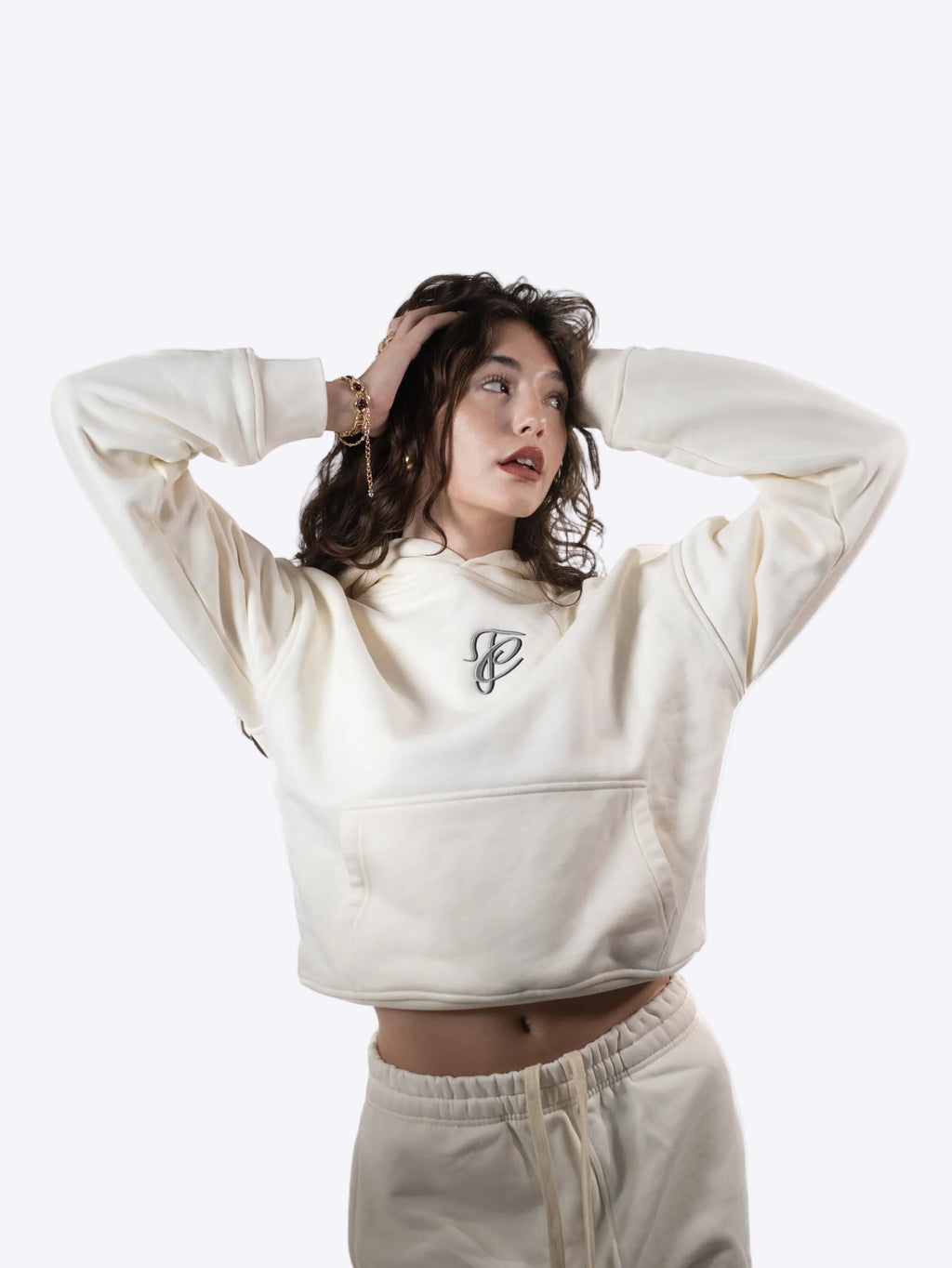 Type 2.0 - Signature Hoodie, White Vanilla
