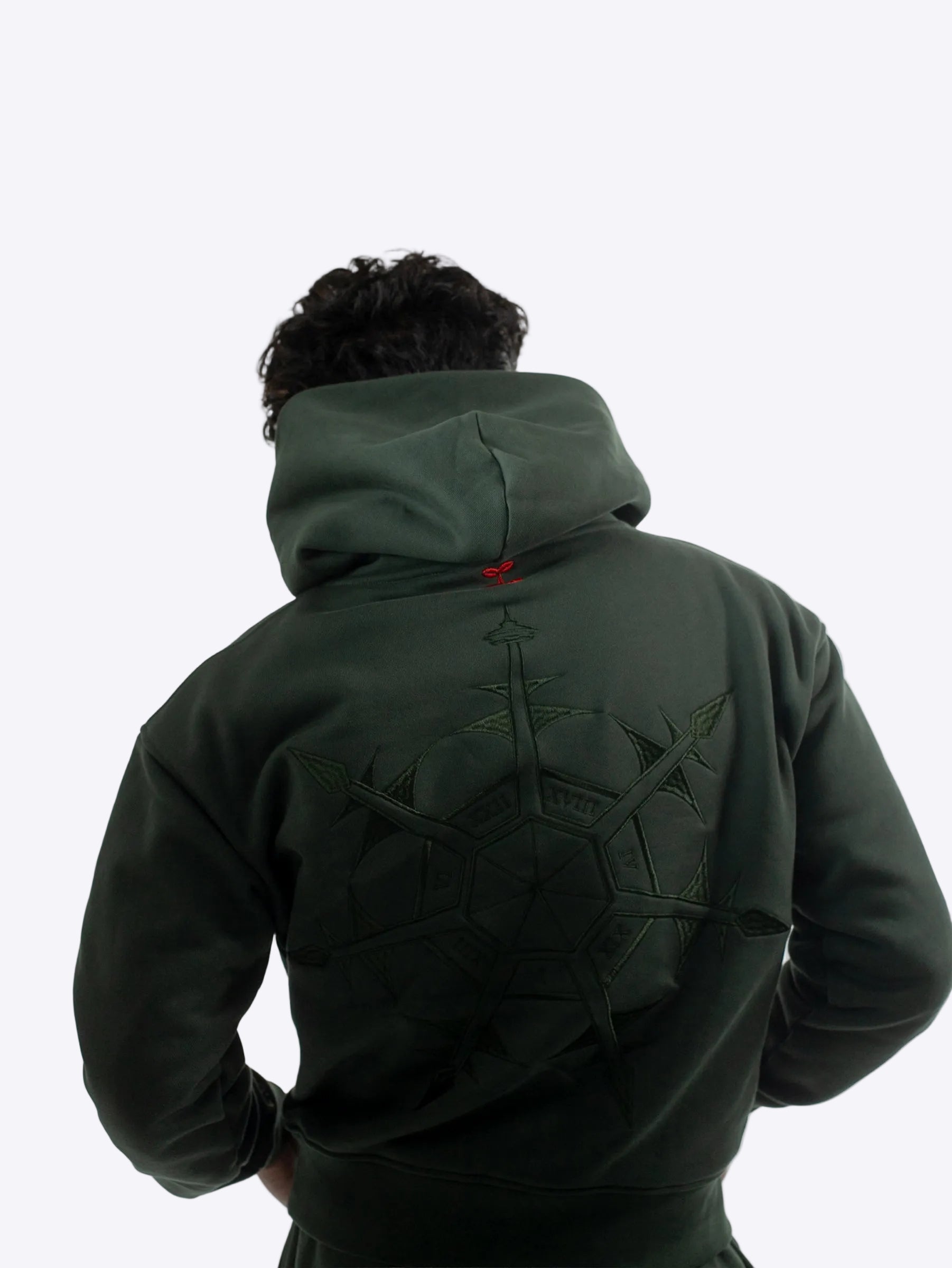 Type 2.0 - Signature Hoodie, Dark Matcha