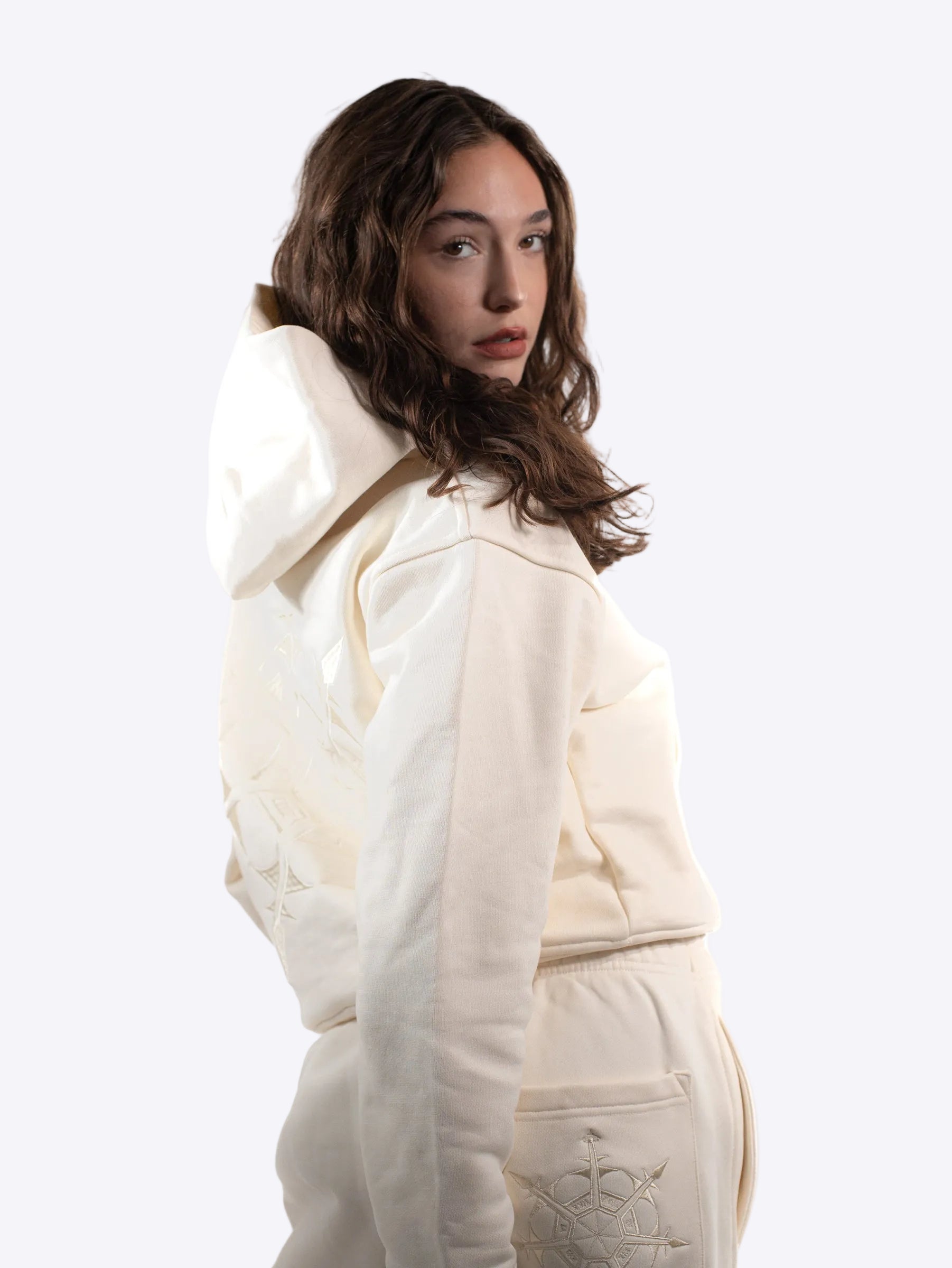 Type 2.0 - Signature Hoodie, White Vanilla