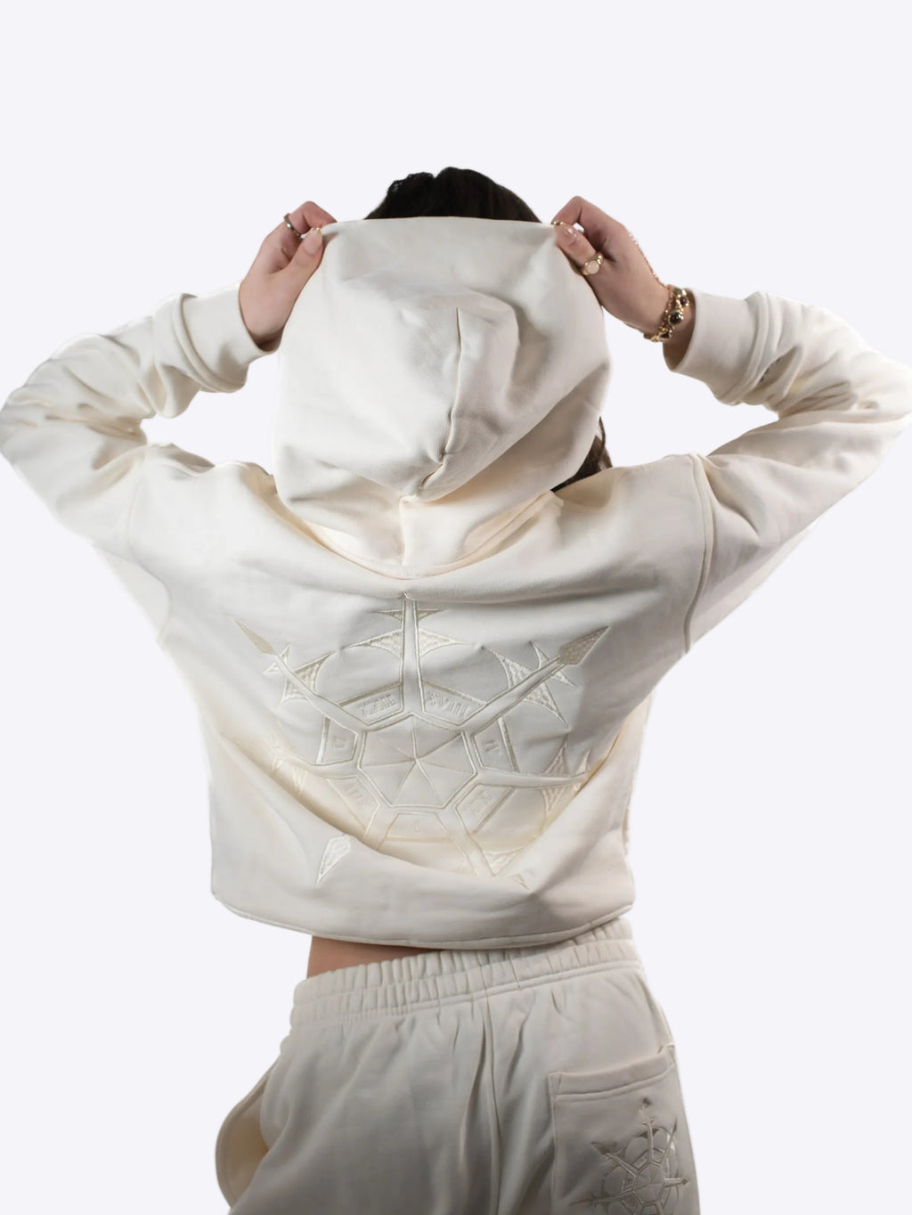 Type 2.0 - Signature Hoodie, White Vanilla